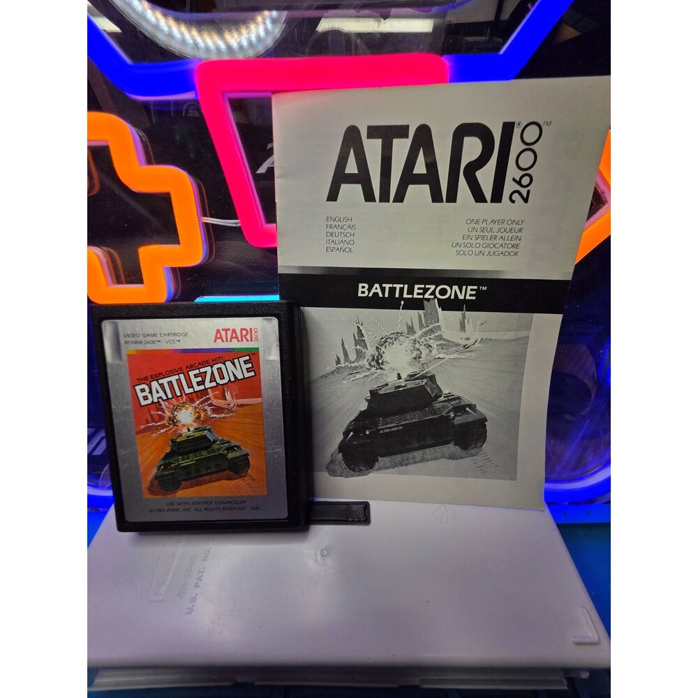 Battlezone + Manual for Atari 2600